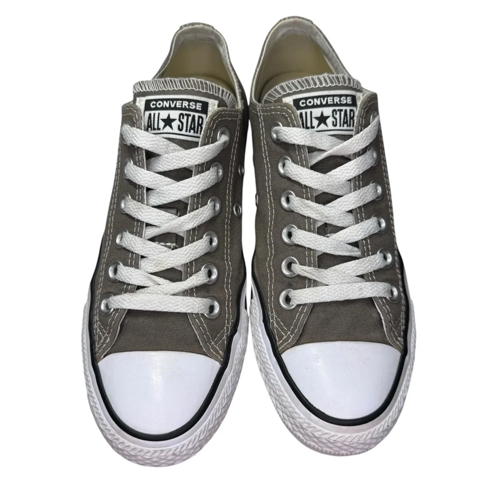 Converse Chuck Taylor Unisex Canvas Sneakers Shoes Charcoal‎ Gray Womens 7 - Picture 4 of 15